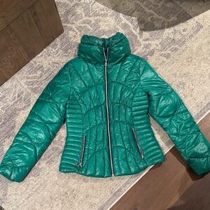 Guess Emerald Green Puffer Jacket